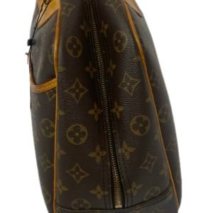 Louis Vuitton, Sac Deauville Vintage en toile Monogram et cuir naturel