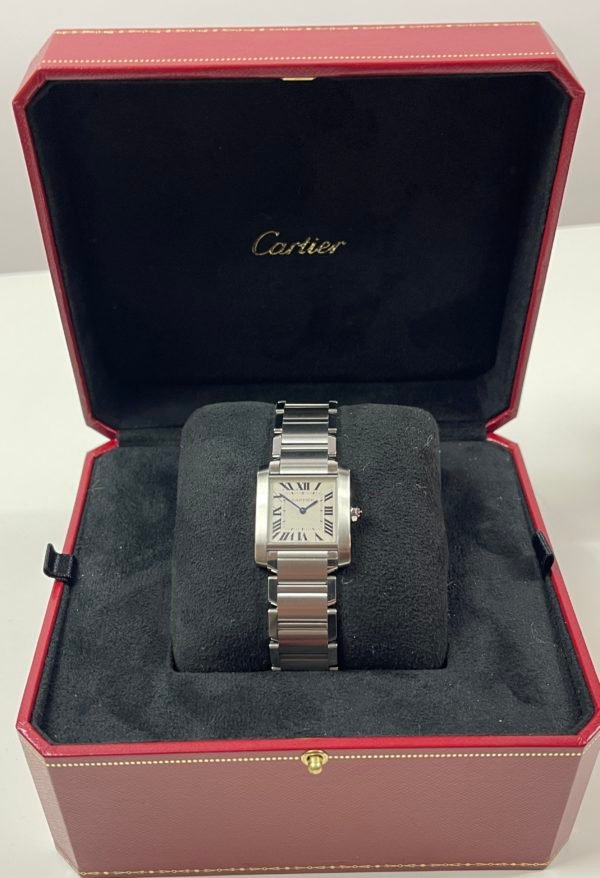 Cartier watch montre must tank française