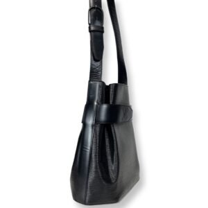 Louis Vuitton, Sac à l’épaule cuir épi noir