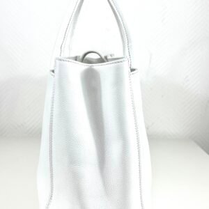 Chanel, Sac « Cerf » cuir blanc