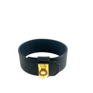 Hermès, Bracelet « Kelly twist » noir