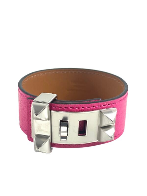 Hermès, Bracelet « Collier De Chien 24 » rose shocking