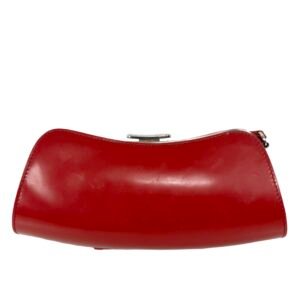 Christian Dior x John Galliano, Pochette en cuir rouge