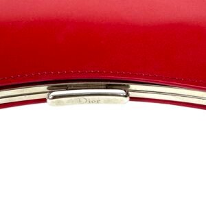 Christian Dior x John Galliano, Pochette en cuir rouge