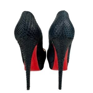 Louboutin, escarpins en python