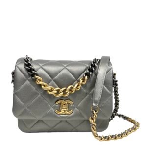 Chanel, Sac 19 argenté