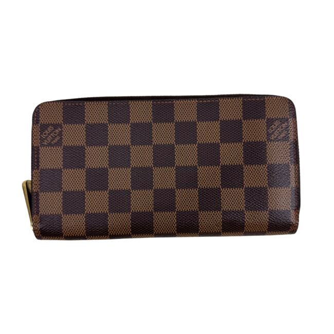 Louis Vuitton, portefeuille long zippy damier ébène