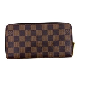 Louis Vuitton, portefeuille long zippy damier ébène