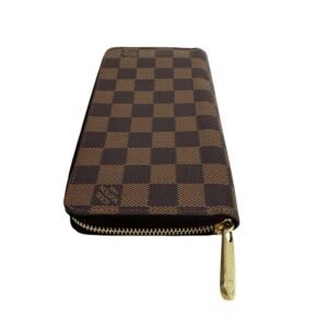 Louis Vuitton, portefeuille long zippy damier ébène