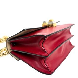 Fendi, Sac « Kan » cuir rouge