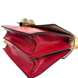 Fendi, Sac « Kan » cuir rouge