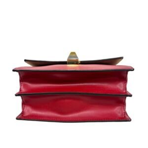 Fendi, Sac « Kan » cuir rouge