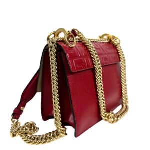 Fendi, Sac « Kan » cuir rouge