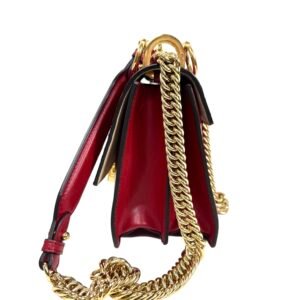 Fendi, Sac « Kan » cuir rouge