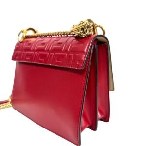 Fendi, Sac « Kan » cuir rouge