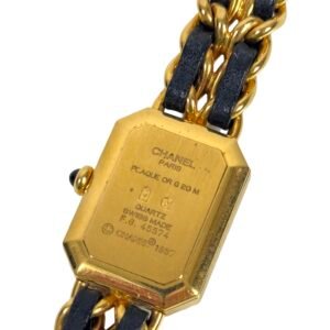 Chanel, Montre « Première » Gold, Taille L.