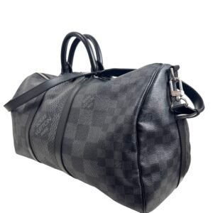 Louis Vuitton, Sac « Keepall » 50 damier graphite 3D