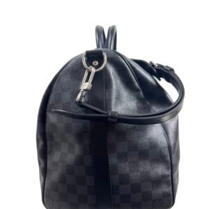 Louis Vuitton, Sac « Keepall » 50 damier graphite 3D