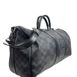 Louis Vuitton, Sac « Keepall » 50 damier graphite 3D