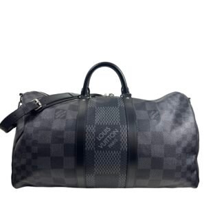 Louis Vuitton, Sac « Keepall » 50 damier graphite 3D