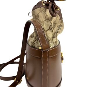 Gucci, Sac Bucket Horsebit toile GG