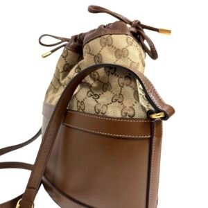 Gucci, Sac Bucket Horsebit toile GG