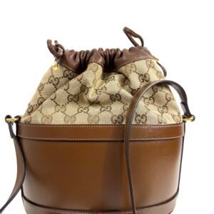 Gucci, Sac Bucket Horsebit toile GG