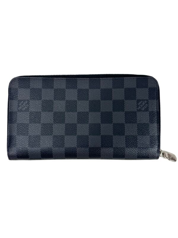 Louis Vuitton, Portefeuille « Zippy Horizontal » en toile damier graphite