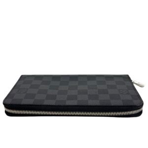 Louis Vuitton, Portefeuille « Zippy Horizontal » en toile damier graphite