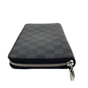 Louis Vuitton, Portefeuille « Zippy Horizontal » en toile damier graphite