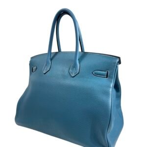 Hermès, Sac « Birkin » 35 bleu jean