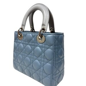 Dior, Sac "Lady Dior" PM bleu – Image 8